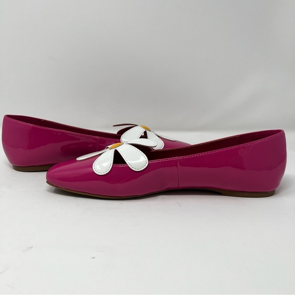 Katy Perry Collections Fuchsia Flats with Daisy Detail - Picture 3 of 10